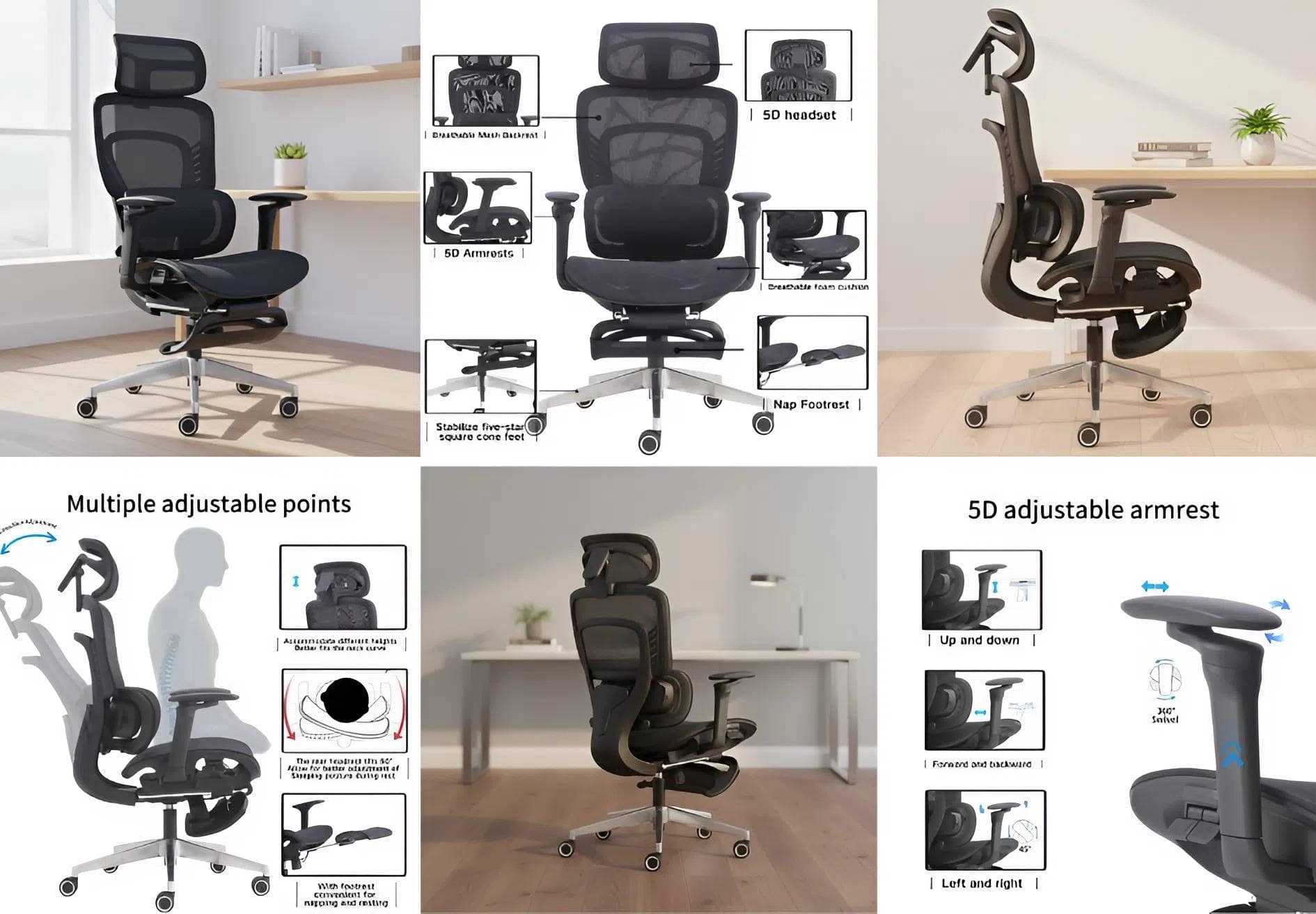 Ghế Công Thái Học 3